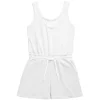 Combinaison Femme tissu éponge blanc
