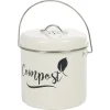 Composteur de cuisine beige noir design compost < Gifi Sale