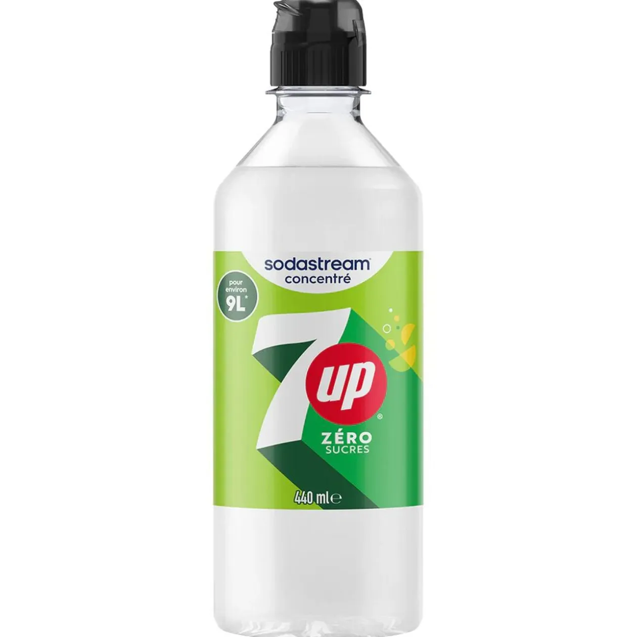 Concentré Sodastream 7UP Zéro Sucres 440ml