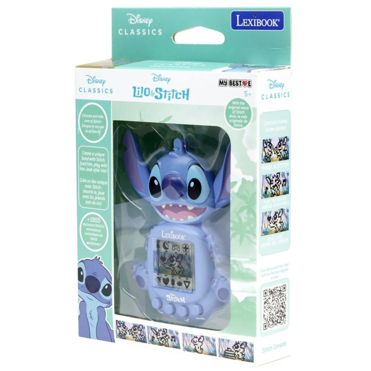 Console de jeu Stitch écran LCD plastique 15x12cm < Gifi Discount