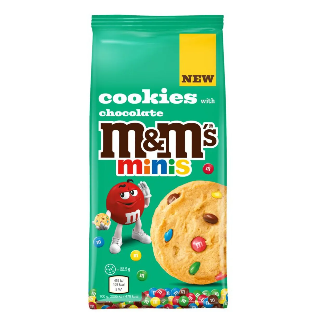 Cookies M&M's Minis 180gr < Gifi