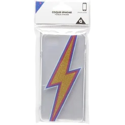 Coque de téléphone pour iphone,motif éclair, Plastique < Gifi