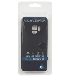 Coque en silicone Samsung S9 noir