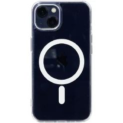 Coque magnétique iPhone 13 Mini transparent