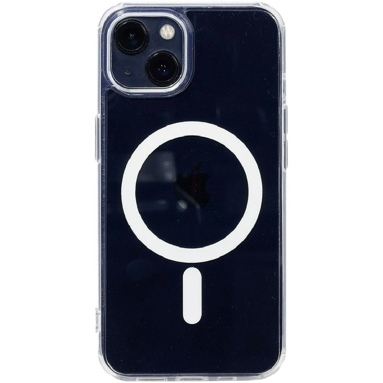 Coque magnétique iPhone 13 Mini transparent