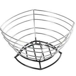 Corbeille à fruits métal filaire gris noir < Gifi Sale