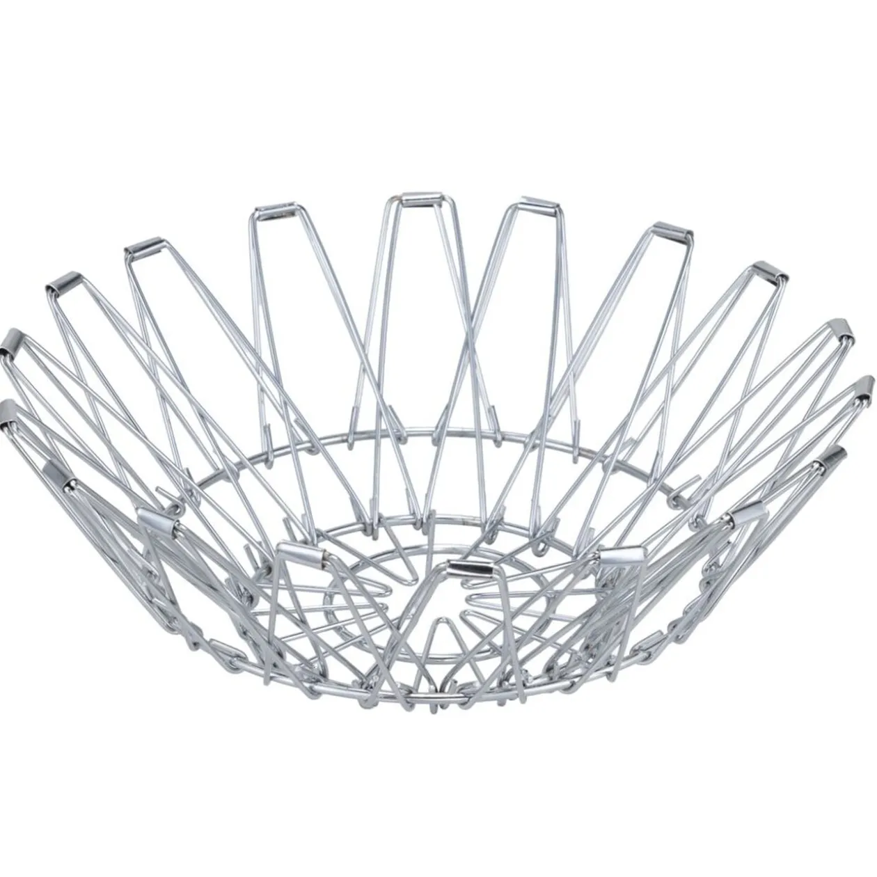Corbeille multifonction 3en1 fer panier à fruits pot à ustensiles manique