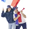Corne de brume de supporter à piston manuel