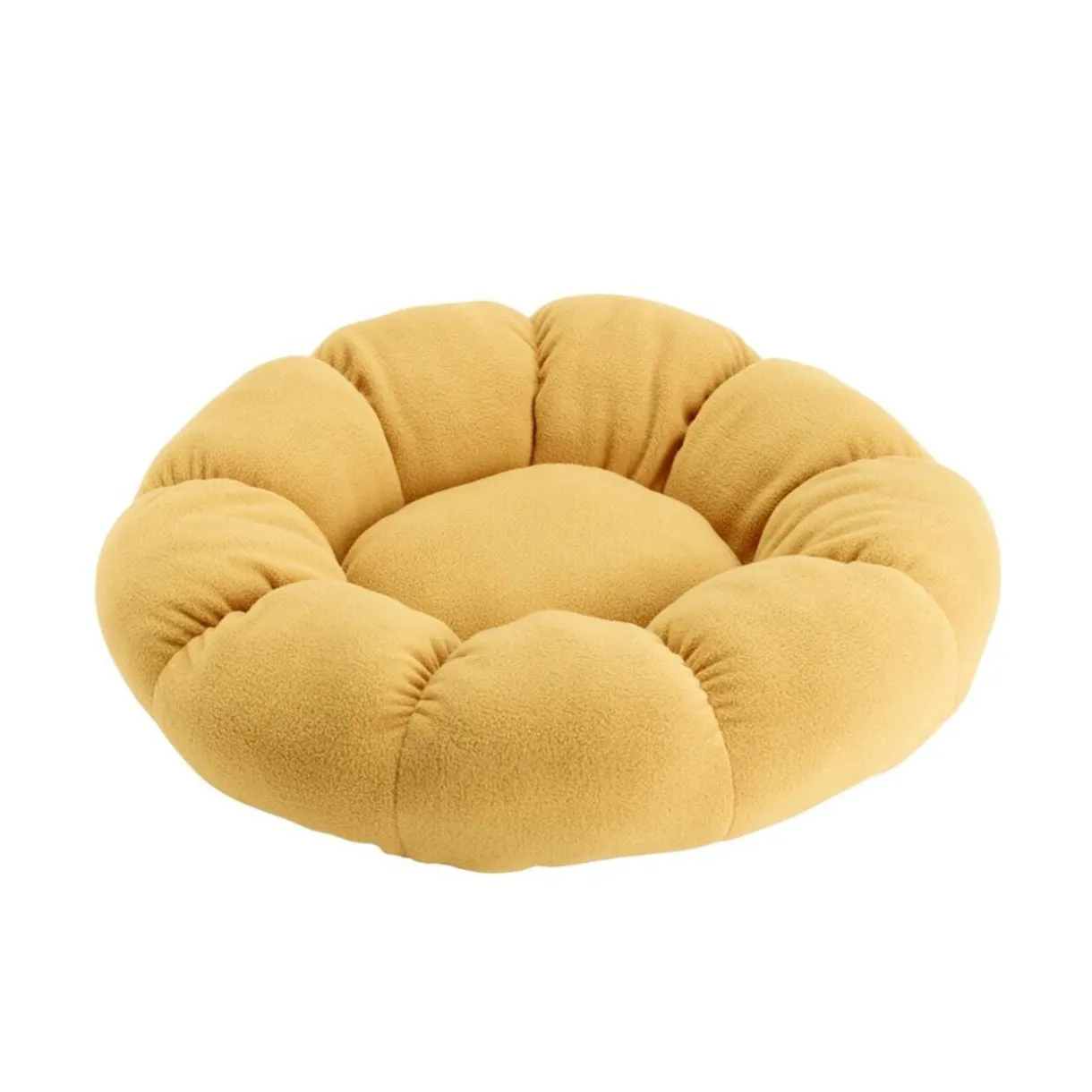 Couchage animal rond tissu marron Ø55x15cm < Gifi Sale