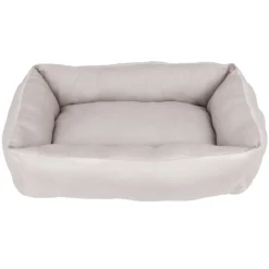 Couchage animal tissu coton beige 60x40xH15cm
