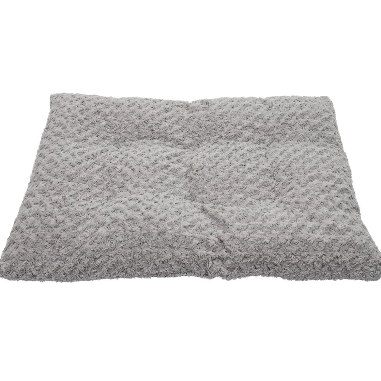 Couchage chien mémoire de forme gris 70x90cm Taille L