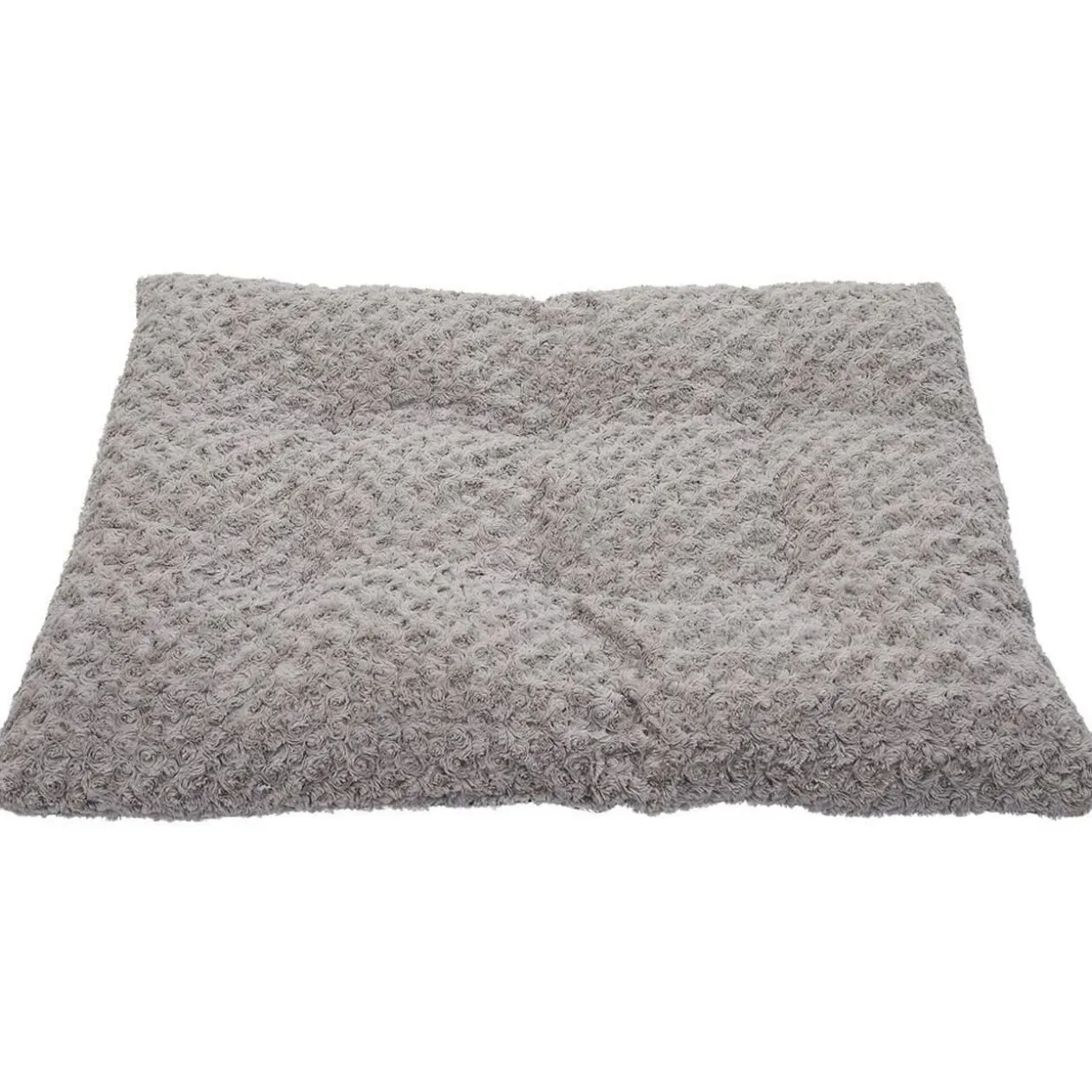 Couchage chien mémoire de forme gris 70x90cm Taille L
