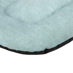 Couchage chien ou chat coton et polyester bleu 35x50cm