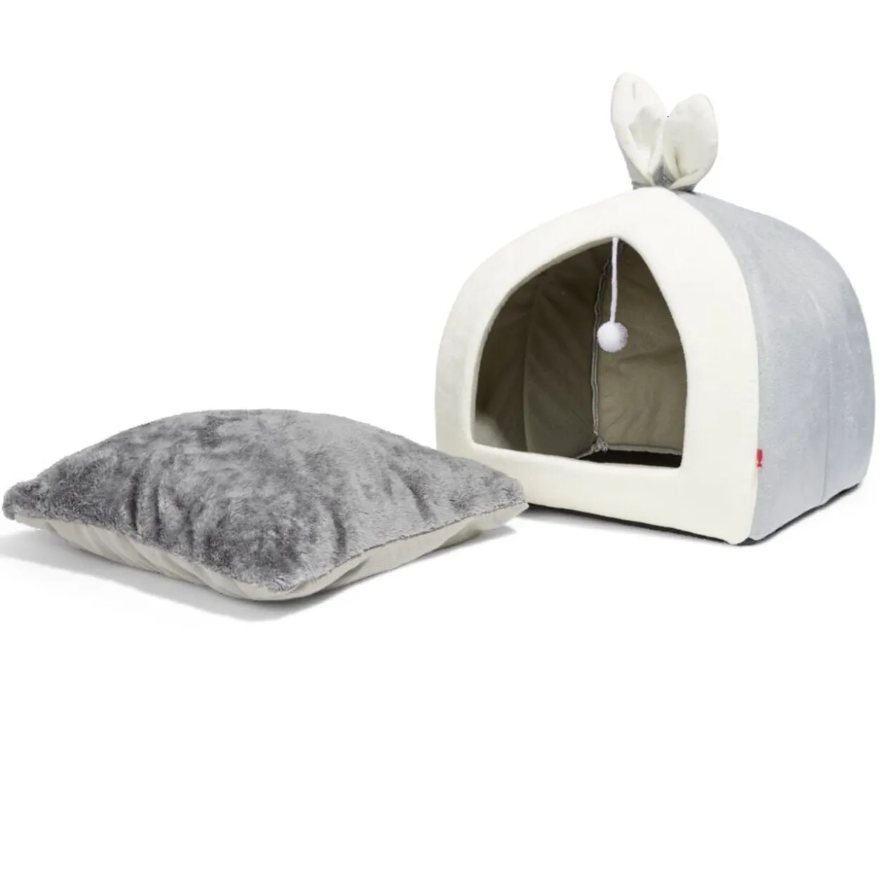 Couchage pour chat forme tente 32x32xH36cm
