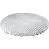 Couchage pour chien ou chat rond gris Ø70xH5cm < Gifi
