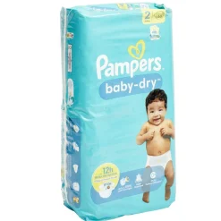 Couche Pampers Baby Dry T2 - 4-8kg x58