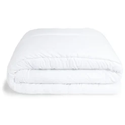 Couette caline polyester blanc 2 places 220x240cm < Gifi Sale