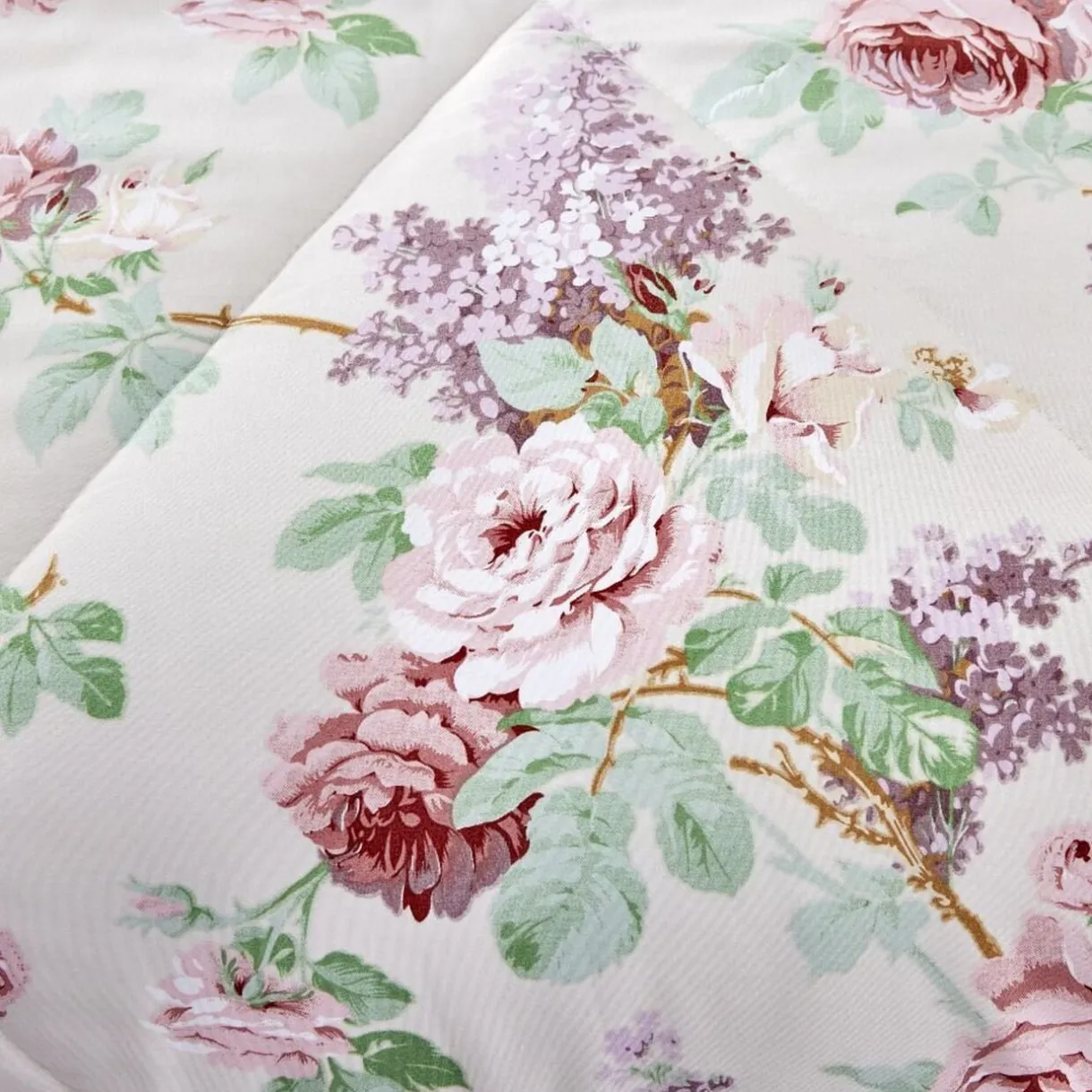 Couette imprimé roses 240x220cm polyester < Gifi Sale