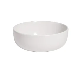 Coupelle en grès Oslo blanc Ø15xH6cm