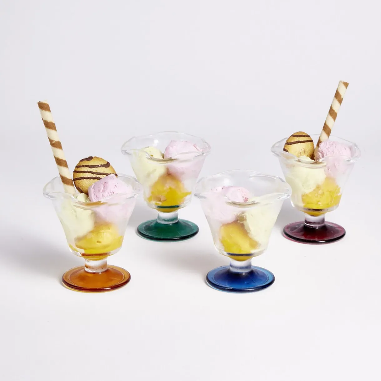 Coupelle à glace en verre 250ml - 4 coloris < Gifi Outlet