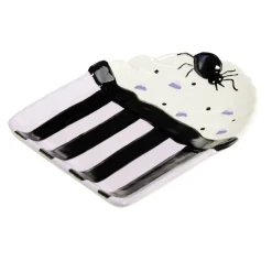 Coupelle Halloween cupcake dolomite noir et blanc 13x17cm < Gifi Clearance