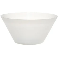 Coupelle plastique blanc translucide Ø17xH5 cm < Gifi Clearance
