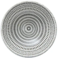 Coupelle porcelaine décor géométrique