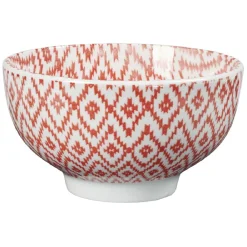 Coupelle porcelaine décor géométrique