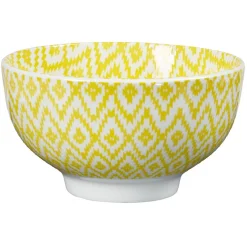 Coupelle porcelaine décor géométrique