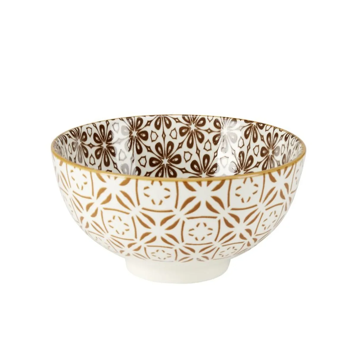 Coupelle porcelaine à motifs Ø11,7xH5,8cm (4 modèles) < Gifi Online