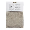 Coupon tissu coton éponge 50x70cm beige