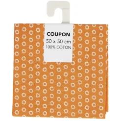 Coupon tissu 100% coton 50x50cm < Gifi Outlet