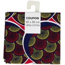 Coupon tissu 100% coton 50x50cm < Gifi Outlet