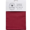 Coupon tissu coton 70x100cm rouge bordeaux