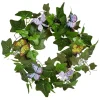 Couronne déco printemps lierre artificiel et papillons Ø45cm < Gifi Best