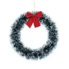 Couronne de Noël avec noeud rouge Ø30cm