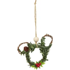Couronne Disney Mickey à suspendre Noël Ø10 cm < Gifi Best