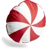 Coussin bonbon rouge et blanc Ø40cm < Gifi Hot