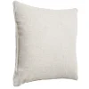Coussin carré effet lin beige 45x45cm < Gifi Best