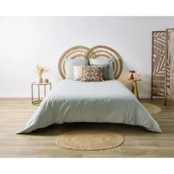 Coussin carré Indie imprimé contour à volants 45x45cm (2 modèles) < Gifi Sale