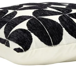 Coussin carré motif effet velours biface 40x40cm (2 modèles)