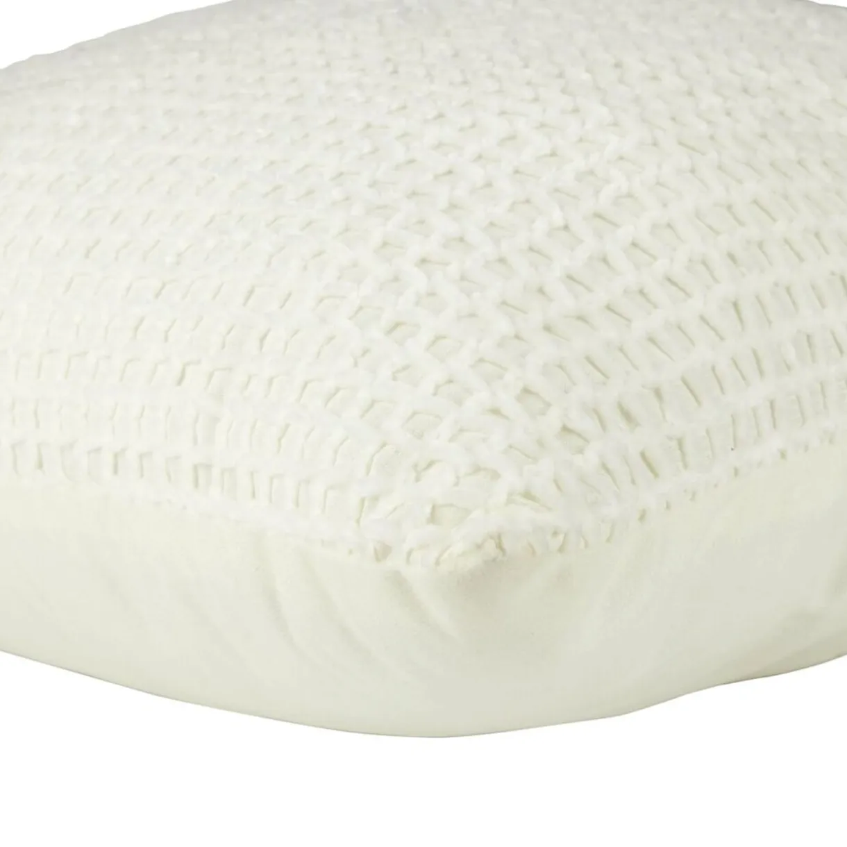 Coussin carré quadrillage chenille 45x45cm (3 modèles) < Gifi Discount