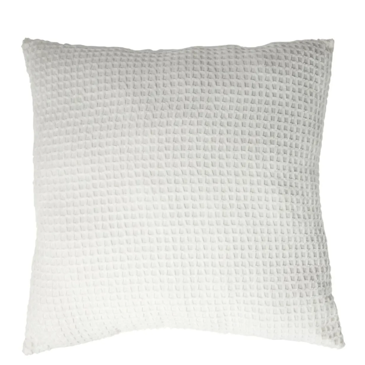 Coussin carré quadrillage chenille 45x45cm (3 modèles) < Gifi Discount