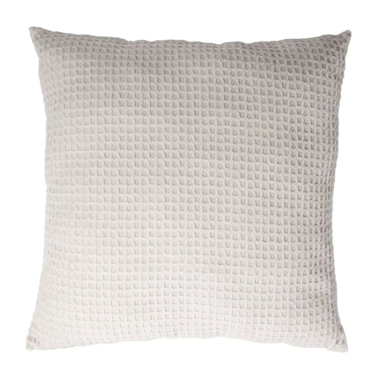 Coussin carré quadrillage chenille 45x45cm (3 modèles) < Gifi Discount