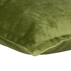 Coussin carré velours contour à volant 60x60cm (3 modèles) < Gifi Discount