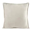 Coussin carré velours uni 45x45cm (2 modèles)