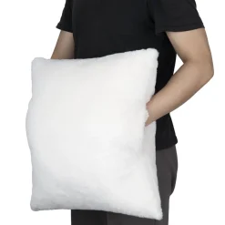 Coussin chauffe-mains uni doux 45x45cm (2 modèles) < Gifi Online