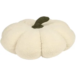 Coussin citrouille XL polyester Ø45xH33cm (4 modèles)
