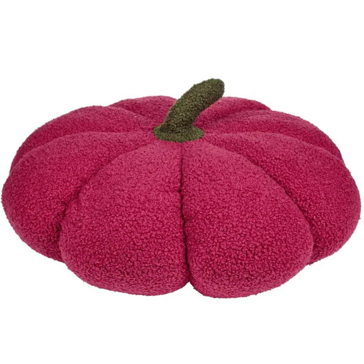 Coussin citrouille XL polyester Ø45xH33cm (4 modèles)