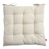 Coussin de chaise 40x40cm à nouettes écru < Gifi Hot